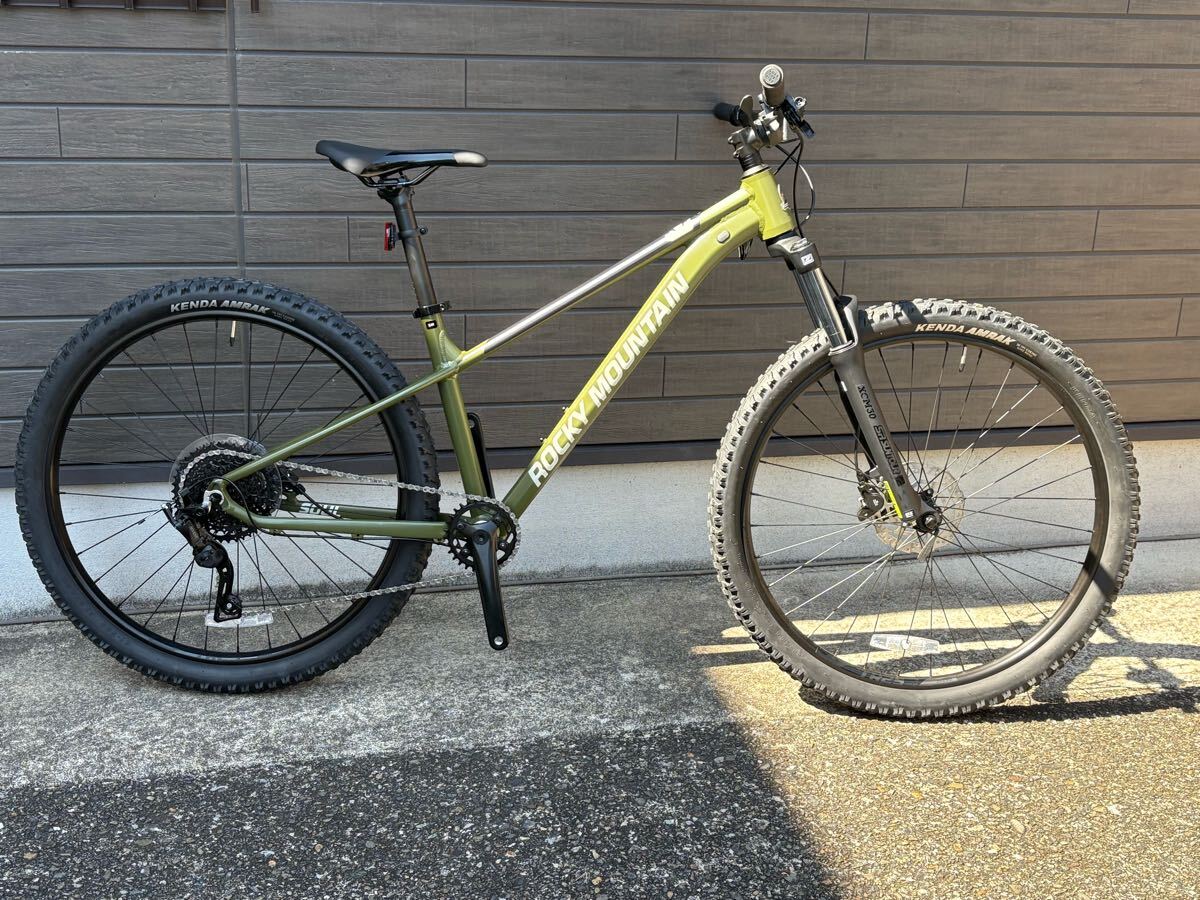 未使用『ロッキーマウンテンSoul 10 マウンテンバイク 27.5インチ Sサイズ』グリーンカラー 定価160600円 MTB 完成車拍卖
