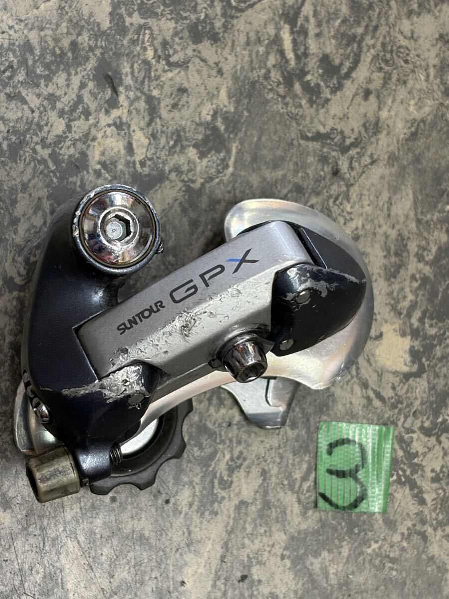 可動品 ビンテージ『サンツアー GPX リアディレイラー』ヴィンテージ vintage拍卖