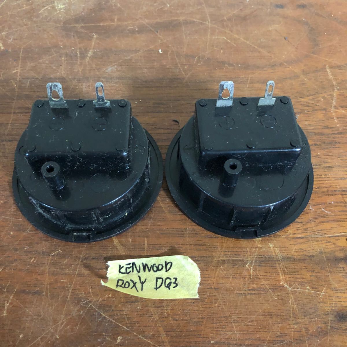 冒険価格!KENWOOD ROXY DG 3 SPEAKER 端子ボックス ペア 音出しOK!拍卖