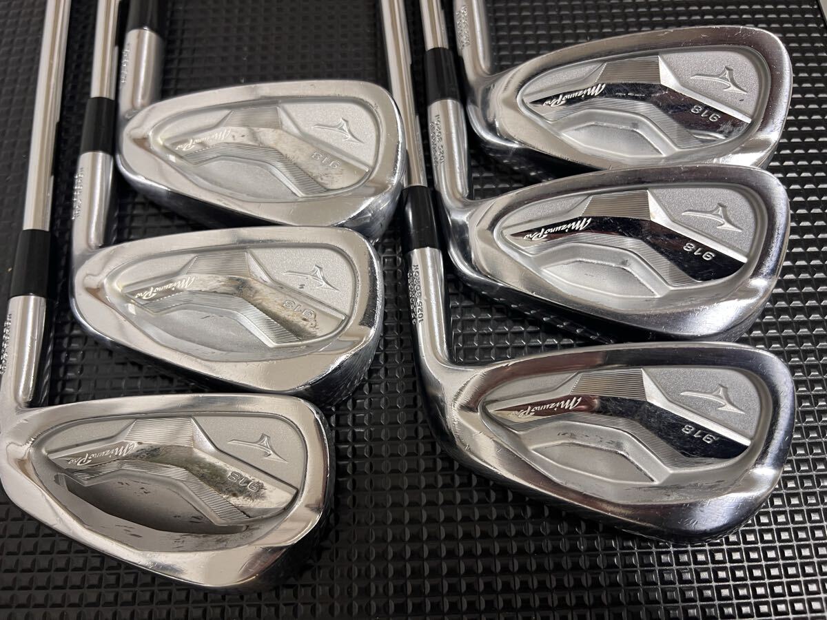 Mizuno Pro ミズノ プロ 918 5〜PW 6本セット N.S.PRO 950GH Frex-S 日本仕様拍卖