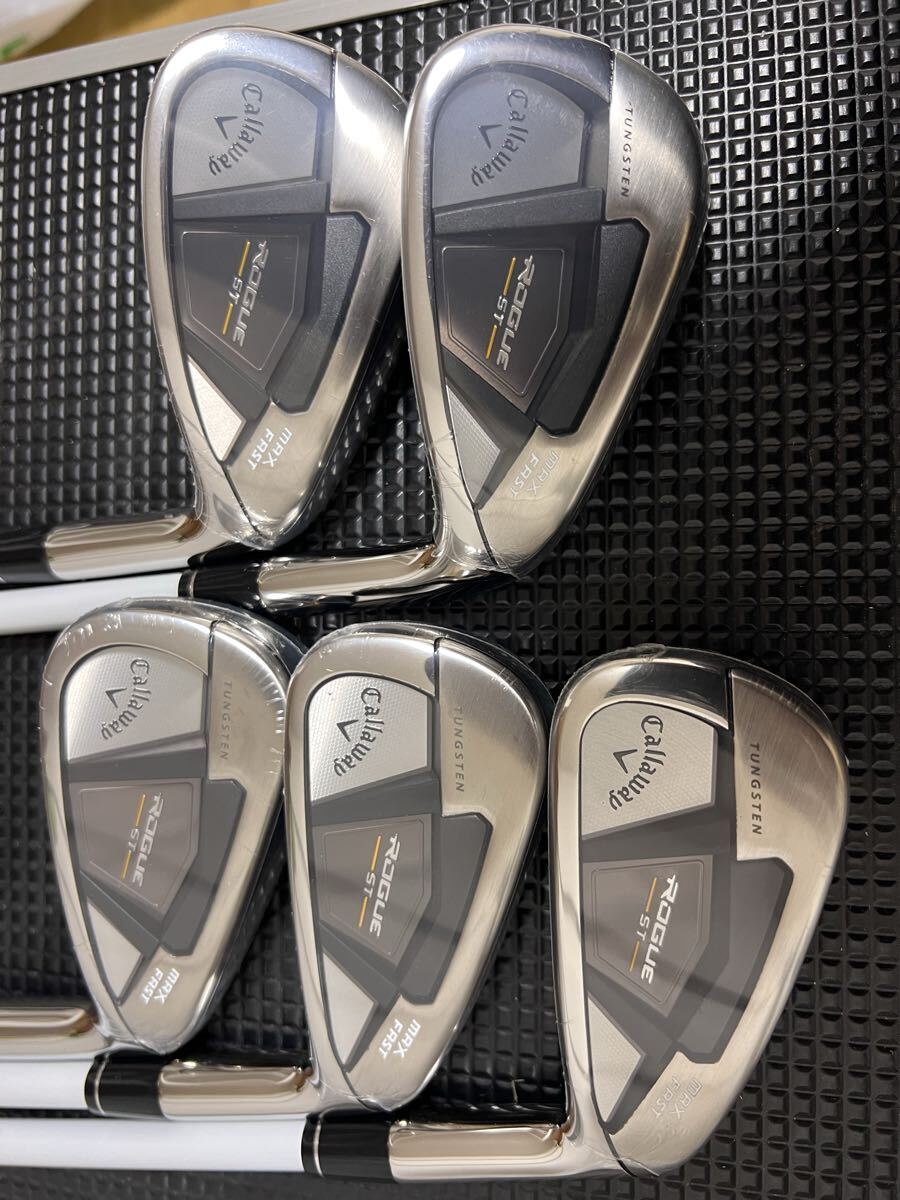 【新品】Callaway キャロウェイ ROGUE ST MAX FAST ローグST マックス レディースアイアンセット 5本セット 6〜P ELDIO 40L Frex-L拍卖