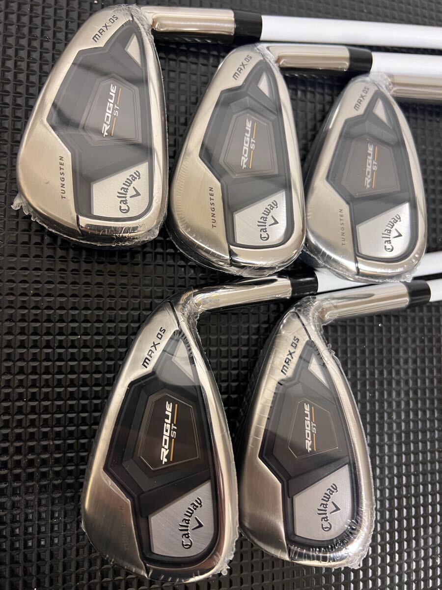 【新品】Callaway キャロウェイ ROGUE ST MAX OS ローグST マックス OS レディースアイアンセット 5本セット 6〜P ELDIO 40L Frex-L拍卖