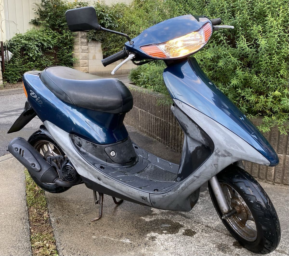 ホンダ 前期 ライブディオ 速いです AF34 dio 実動 軽整備済み 走る止まる曲がるOK 原付 スクーター HONDA 茨城県つくば市から拍卖