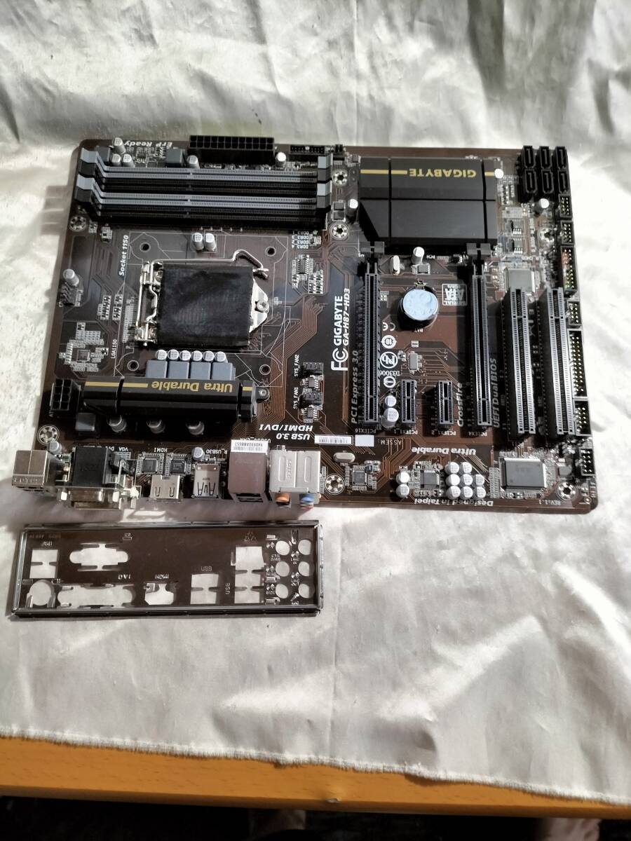 ★GIGABYTE GA-H87-HD3 REV1.1 LGA1150 H87 ATXマザ●マザーボード拍卖