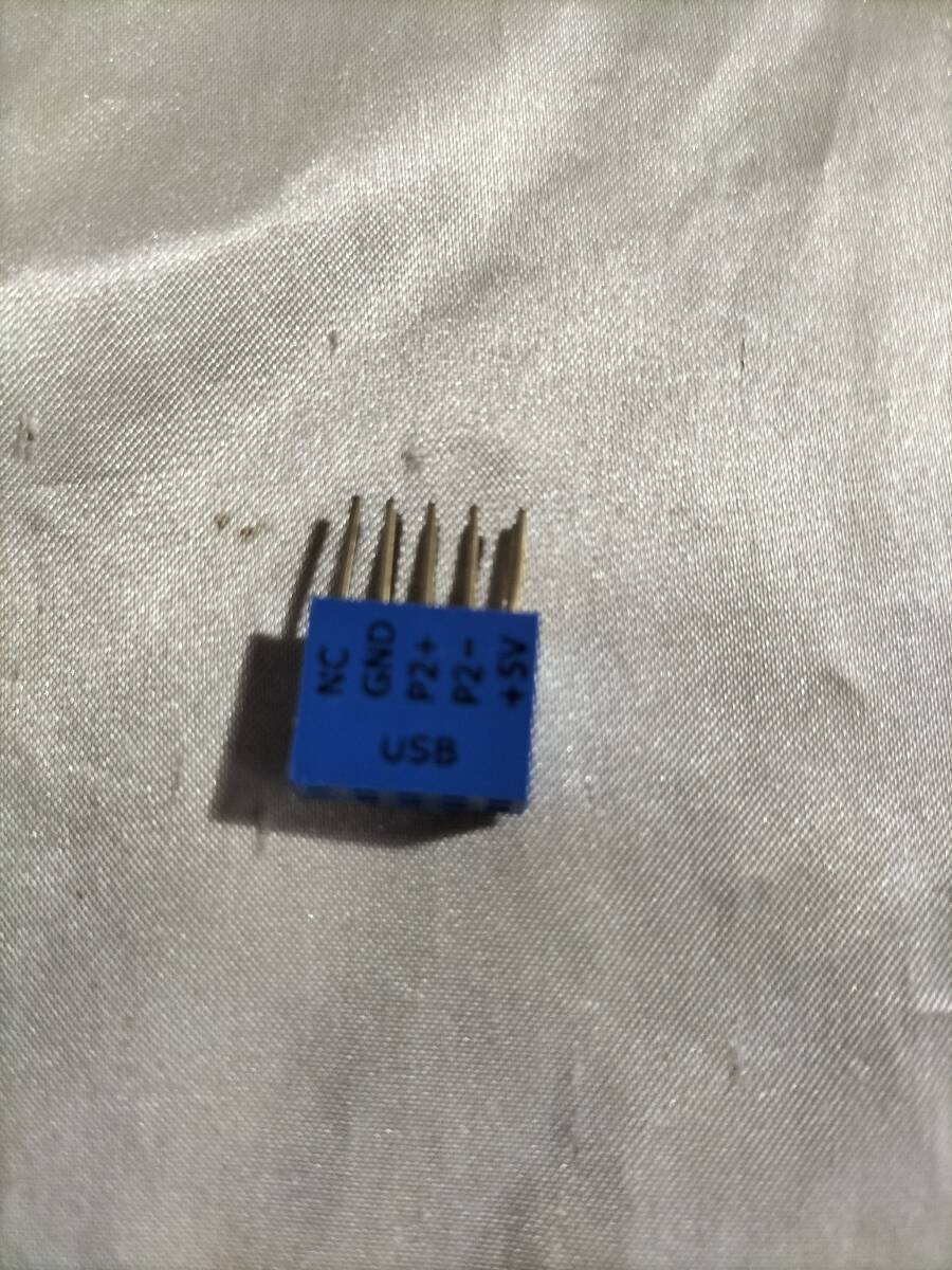 ★ASUS qコネクター Q-onnector USB用(青) マザーボードのコネクタ● 定形送料無料拍卖