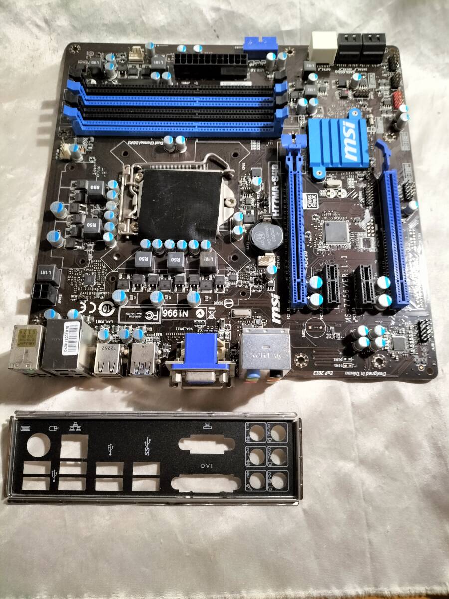 ★MSI H77MA-S40 LGA1155 H77 MATX●マザーボード拍卖