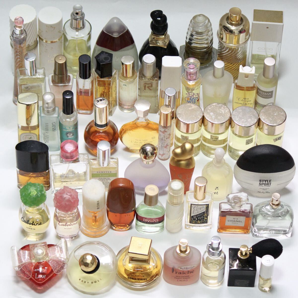 【7kg】香水 まとめ売り まとめて セット シャネル イヴサンローラン ジバンシー 資生堂 CHANEL GIVENCHY 拍卖