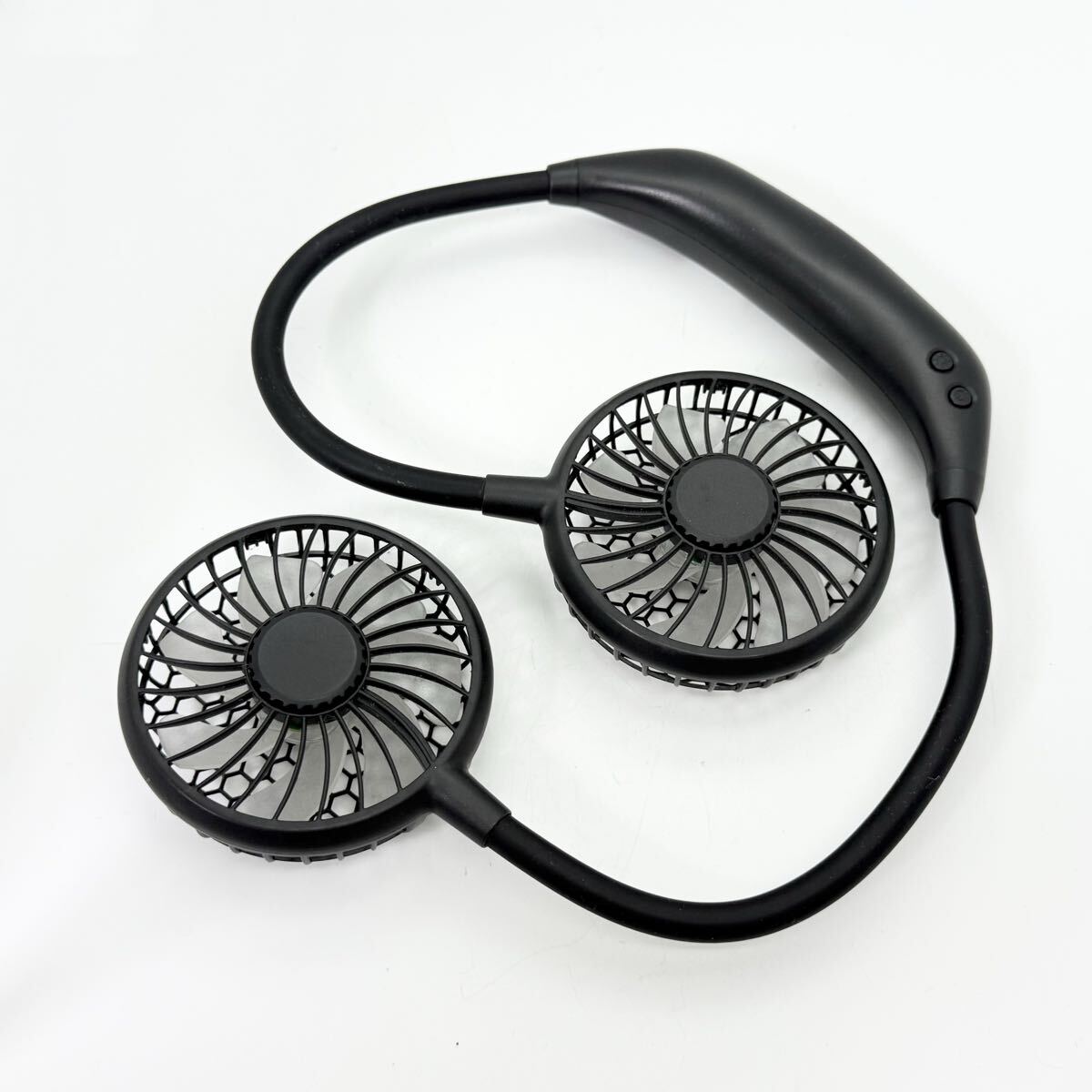 Duofan デュオファン2020 ネックファン DUO-2020 首掛け扇風機 風量3モード調節 携帯扇風機 通電確認済 現状品拍卖