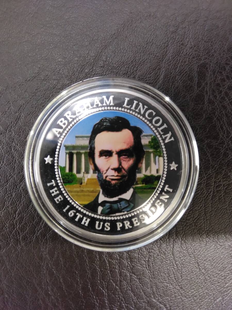 リンカーン 米大統領 5ドル カラーコイン 2009年 プルーフ加工拍卖