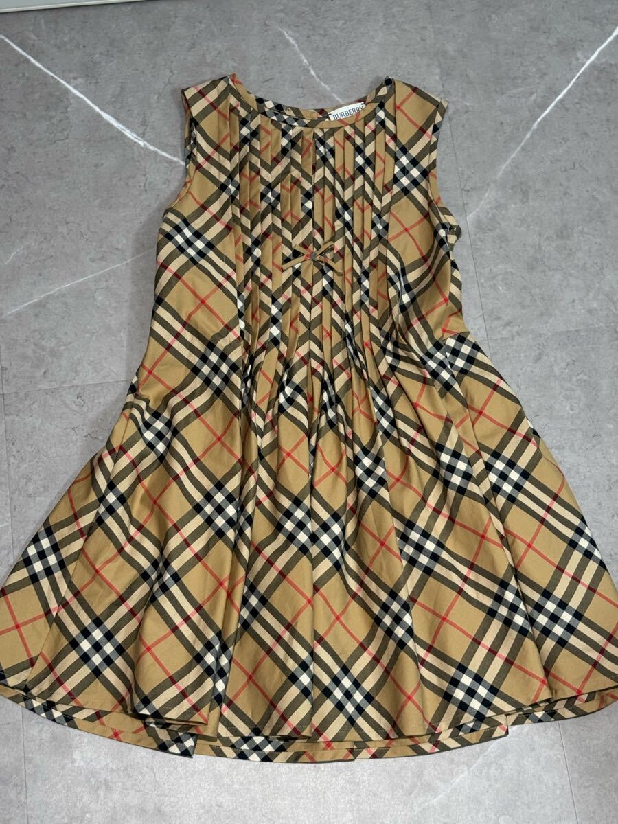 ★BURBERRY Children バーバリーチルドレン ワンピース お洒落 可愛い 美品 6Y★拍卖