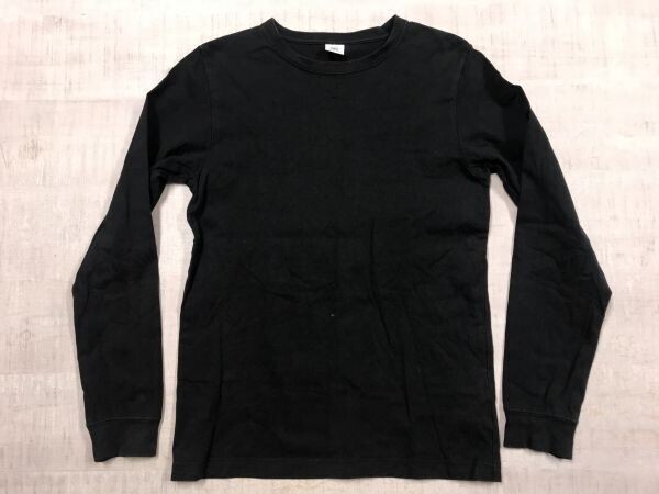 devirock デビロック スケート ストリート 子供服 キッズ 男の子 ロンT 長袖Tシャツ カットソー 綿100% バックプリント有 160 黒拍卖