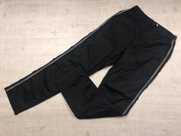 ダブルスタンダードクロージング DOUBLE STANDARD CLOTHING レトロモード サイドライン チノ パンツ ボトムス レディース 日本製 26 黒拍卖