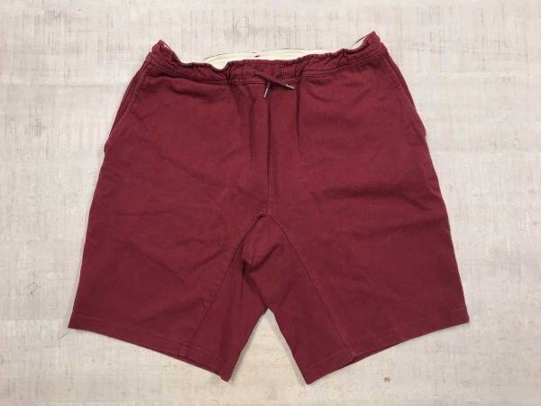 ジャーナルスタンダード JOURNAL STANDARD アメカジ スポーツ イージー ハーフ ショート パンツ ボトムス メンズ コットン100% L 赤拍卖