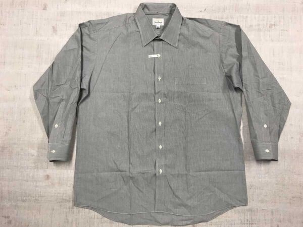 カステルバジャック CASTELBAJAC 日清紡製 レトロ クラシック トラッド チェック 長袖 ドレス シャツ メンズ 3 グレー拍卖