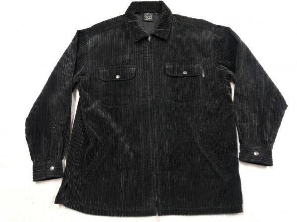 MAUI and sons マウイアンドサンズ オールド サーフ SURF アメカジ スケート 古着 太畝 コーデュロイ ジャケット カバーオール メンズ L 黒拍卖