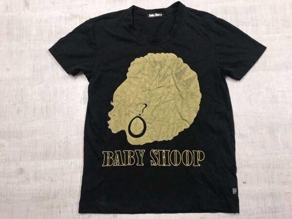 ベイビーシュープ baby shoop B系 B-GIRL ヒップホップ HIPHOP ブラックミュージック 半袖Tシャツ カットソー トップス レディース F 黒拍卖