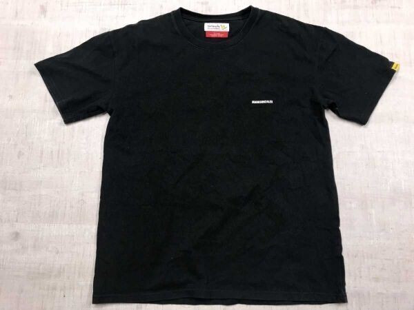 マークゴンザレス Mark Gonzales ストリート アーティスト スケート 古着 プリント 半袖Tシャツ カットソー メンズ L 黒拍卖