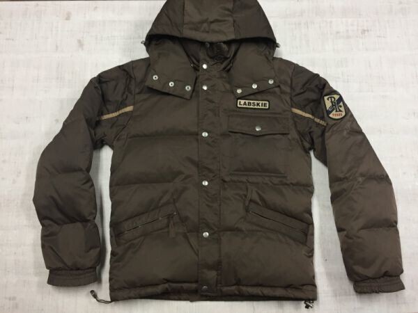 パームスアンドラブスキー PALMS AND LABSKIE アメカジ ストリート アウトドア ダウンジャケット パーカー メンズ M 茶色拍卖