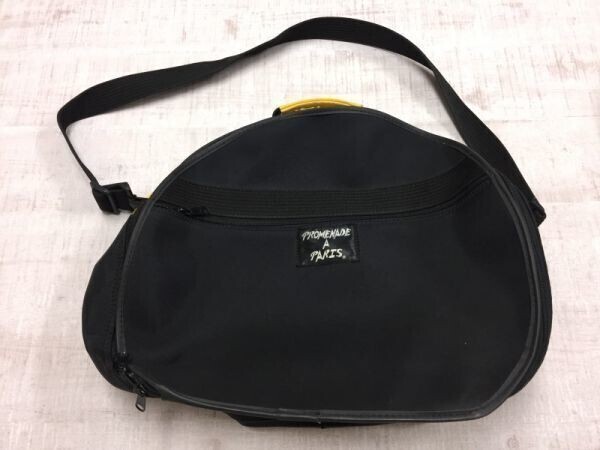PROMENADE A PARIS シンプル 大容量 スポーツ ショルダーバッグ カバン 2WAY メンズ レディース 黒拍卖