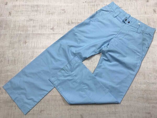 ジェイリンドバーグ J.LINDEBERG スウェーデン・ブランド ラグジュアリー ゴルフ ストレート カラー パンツ ボトムス メンズ 29 水色拍卖