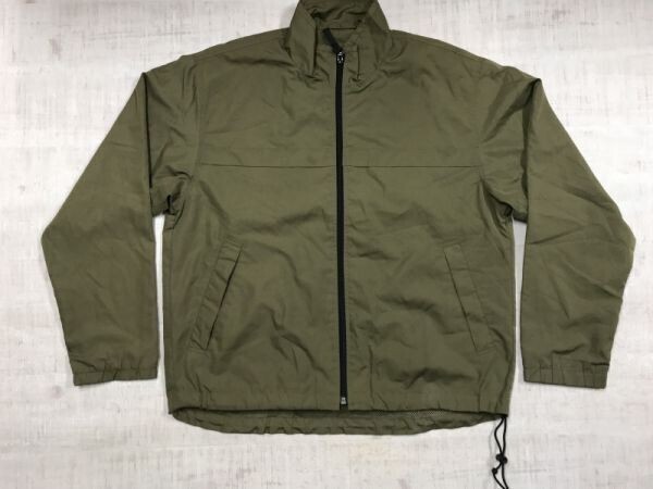 オールド ユニクロ old UNIQLO アメカジ アウトドア ウィンドブレーカー ジップジャケット メンズ 裏地メッシュ ポリエステル100% S カーキ拍卖