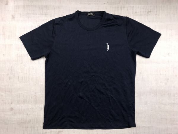 dj Honda ディージェイホンダ レトロ ストリート 半袖 Tシャツ メンズ ポリエステル100% ロゴ刺繍 ドライメッシュ 大きいサイズ 4L 紺拍卖