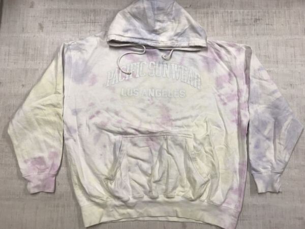 PACIFIC SUNWEAR PS/LA PacSun アメカジ サーフ ストリート むら染め スウェット パーカー プルオーバー メンズ コットン混 XL拍卖