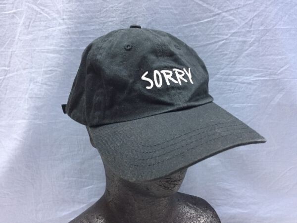JUSTIN BIEBER ジャスティンビーバー SORRY ストリート ミュージシャン グッズ ストラップバック キャップ 帽子 メンズ 黒拍卖