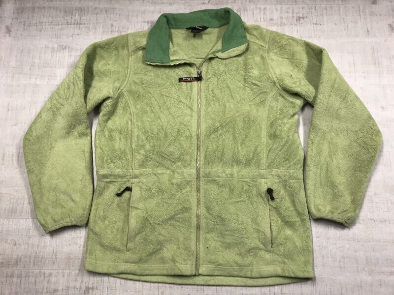 エルエルビーン L.L.Bean オールド アウトドア アメカジ スポーツ フリースジャケット レディース ポリエステル100% M 黄緑拍卖