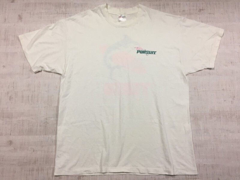 JAPAN ビルフィッシュトーナメント in 串本 hanes ヘインズ製 USA製 アメカジ スーベニア 半袖Tシャツ カットソー メンズ M 白拍卖