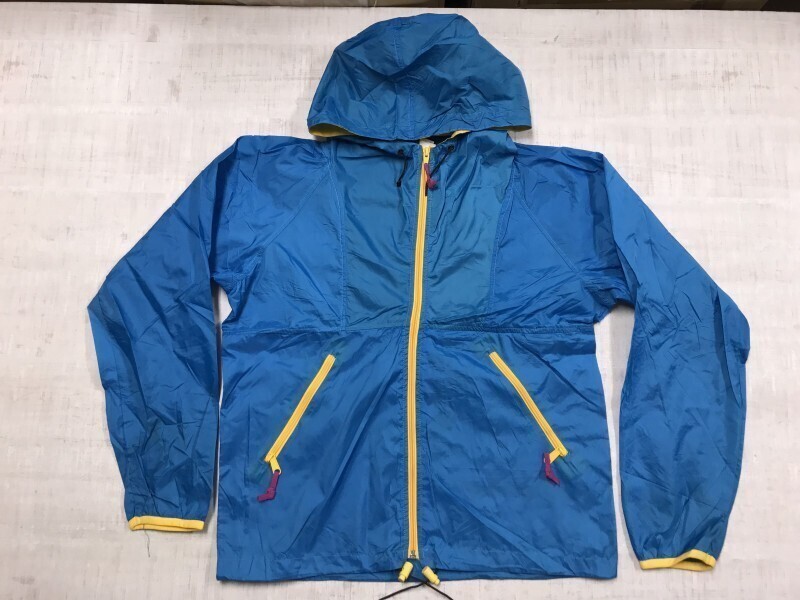 シエラデザインズ SIERRA DESIGNS アメカジ アウトドア ストリート パイピング ナイロン パーカー ジャケット メンズ S 青拍卖