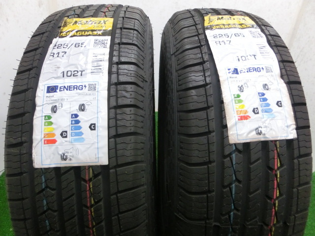 未使用品! 新古タイヤ ◆ マトラックス MatraX VERAGUA SX 225/65R17 102T 「2本SET」拍卖