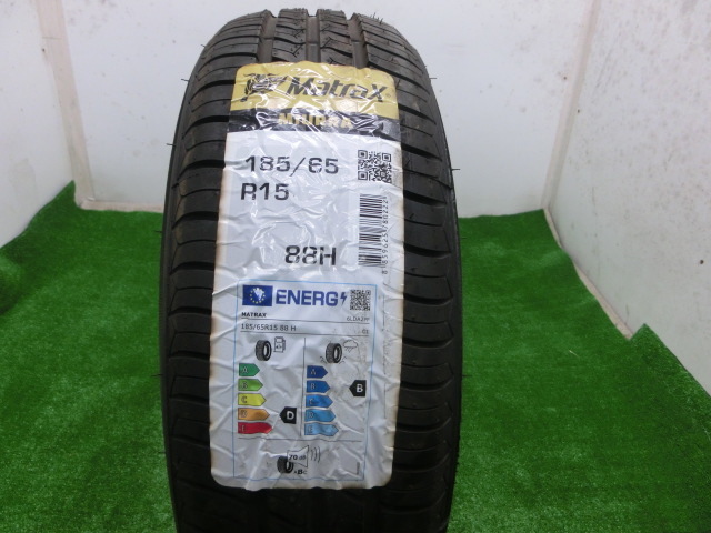 未使用 タイヤ ◆ マトラックス MatraX MIURA 185/65R15 88H 「1本」拍卖