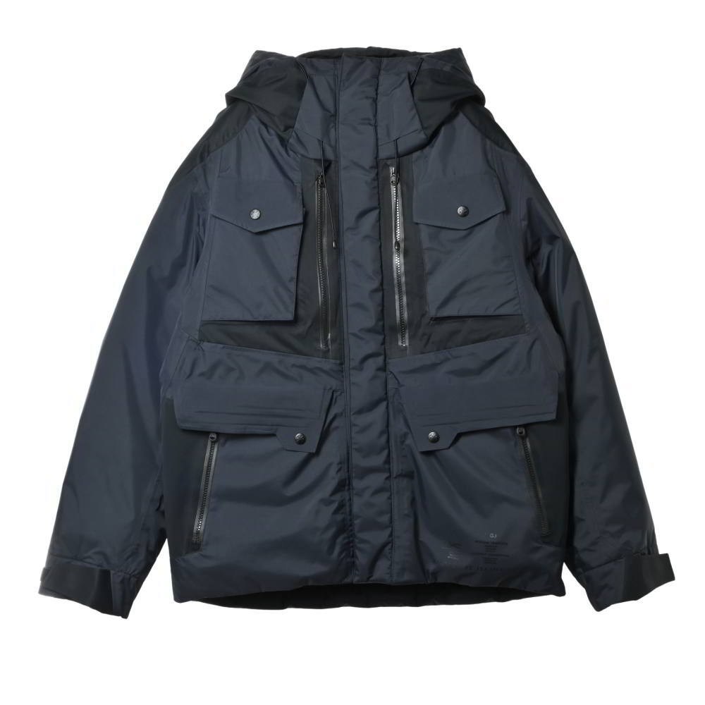 White Mountaineering × DENHAM SAITOS ダウン ジャケット 2 ネイビー ホワイトマウンテニアリング KL4CQPKA49拍卖