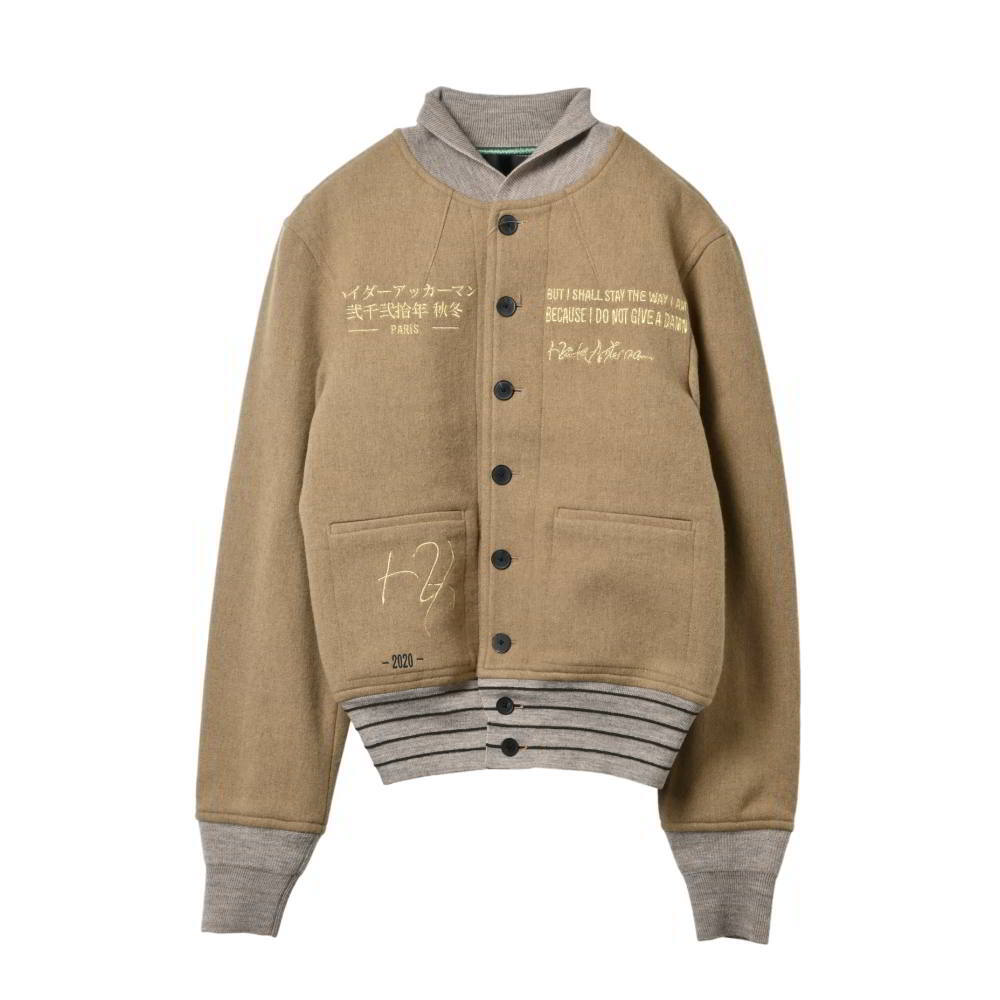 未使用 Haider Ackermann エンブロイダリー アビエイター ジャケット ブルゾン 46 ベージュ ハイダーアッカーマン KL4CUHQP23拍卖