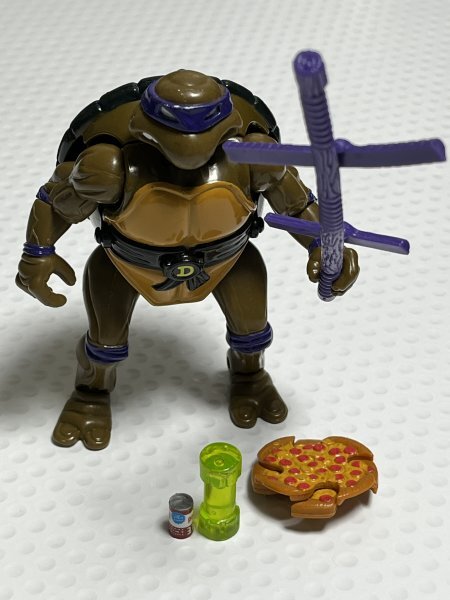 ミュータントタートルズ ドナテロ 1992 ヴィンテージ 当時物  昭和レトロ 90s フィギュア SM3761 拍卖