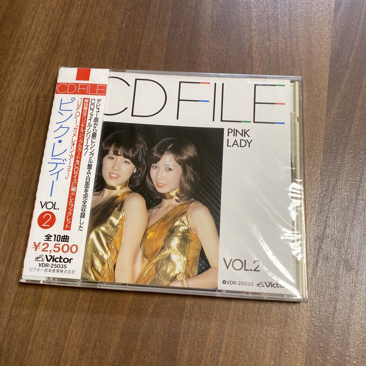 【同梱可】● ピンク・レディー ● CDファイル Vol.2(未開封CD)★71001 ★VDR-25035拍卖