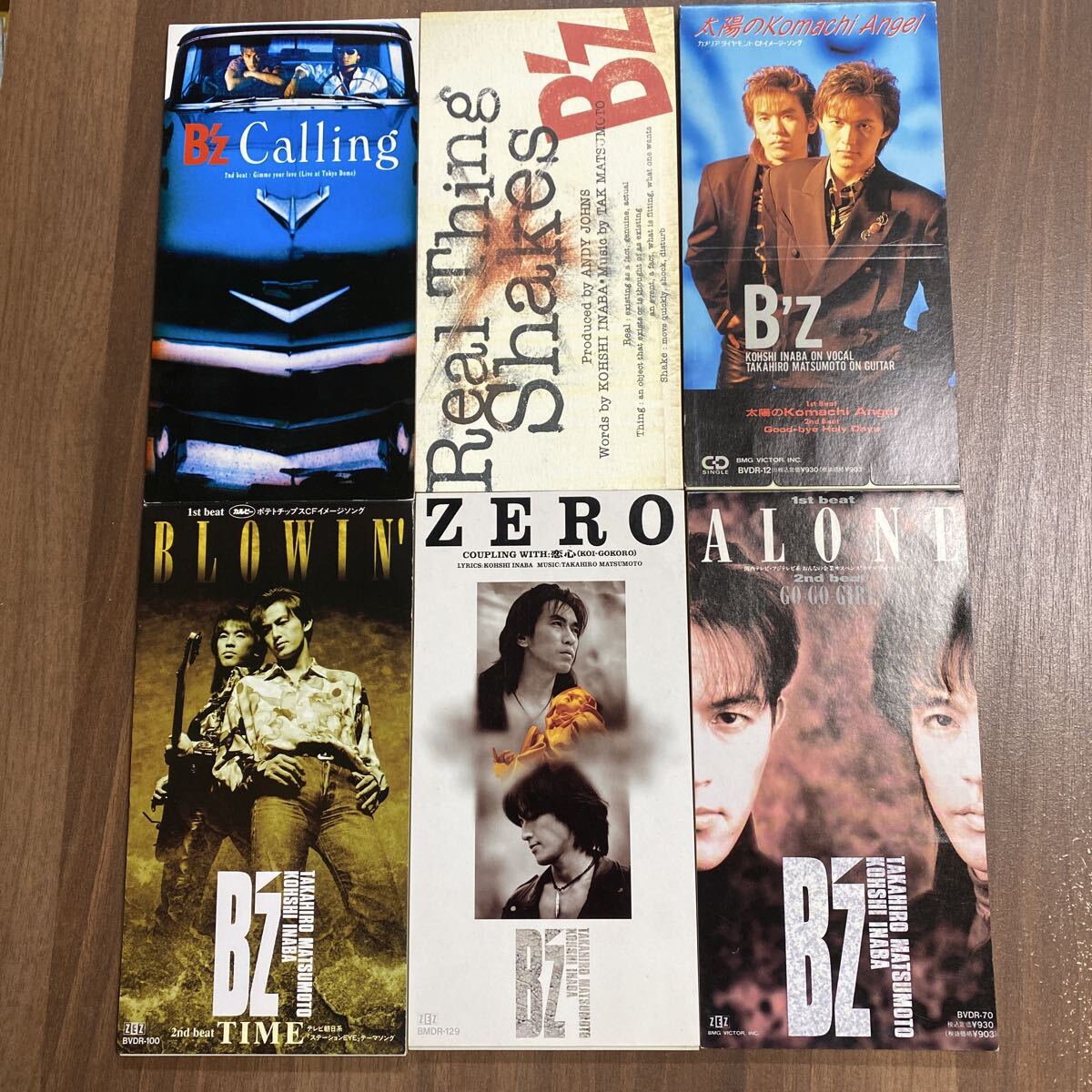 【同梱可】● B'z ● 8cmCD6枚セット ☆ 71003B★拍卖