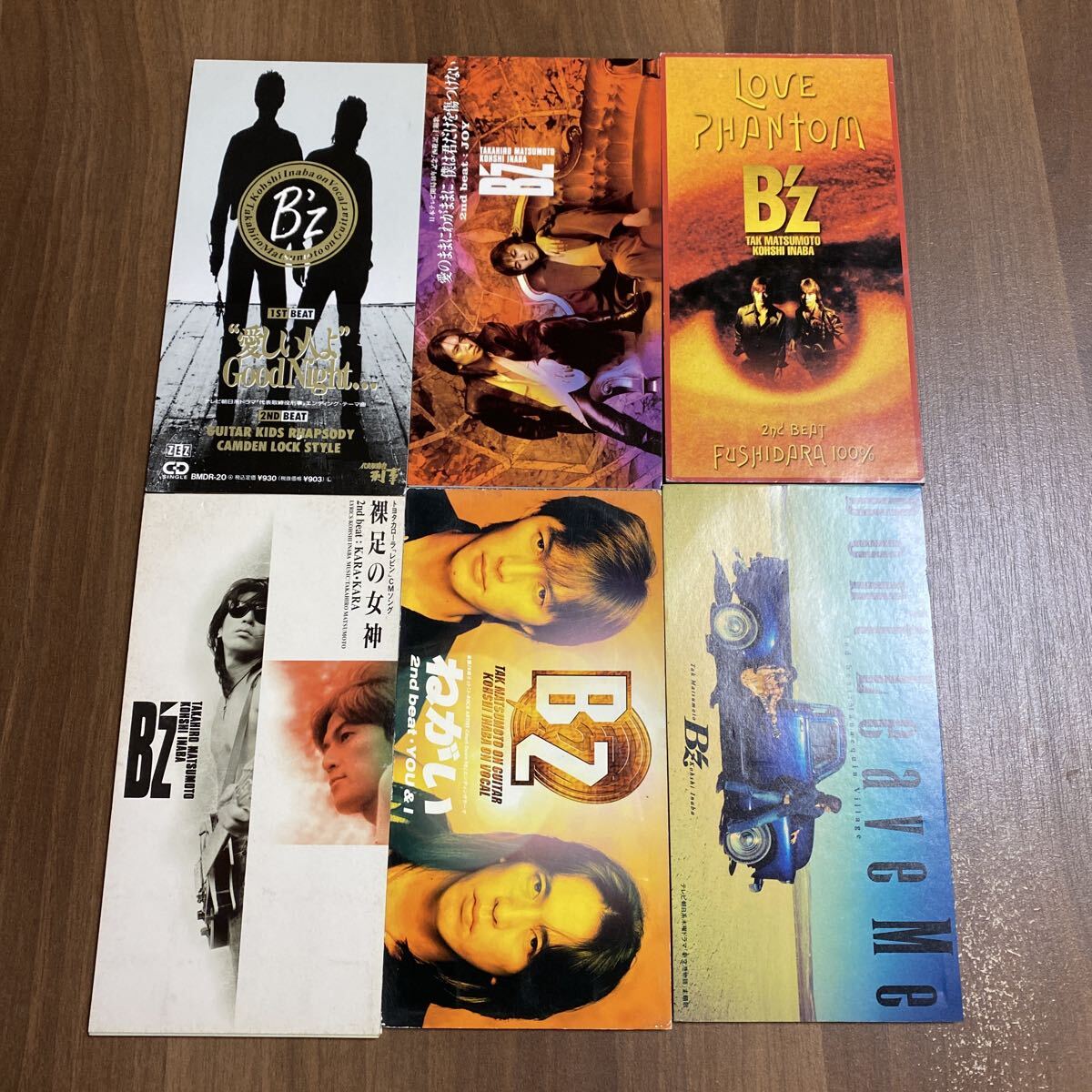 【同梱可】● B'z 8cmCD6枚セット☆ 71003C★拍卖