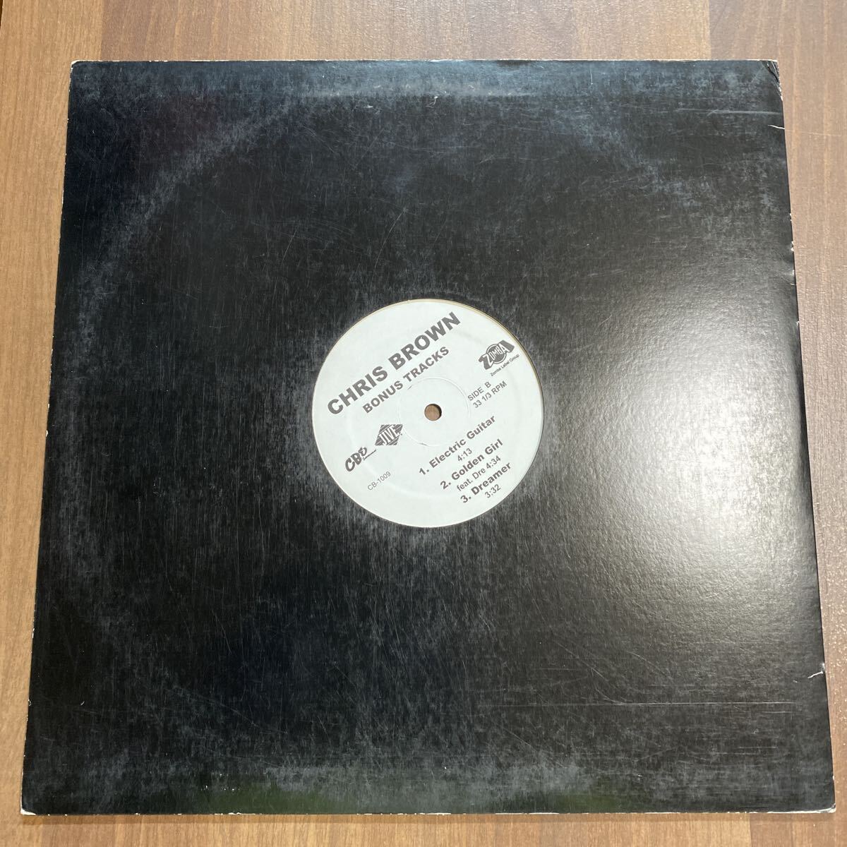 【同梱可】● CHRIS BROWN ●BONUS TRACKS(12インチ)★71009★CB-1009拍卖