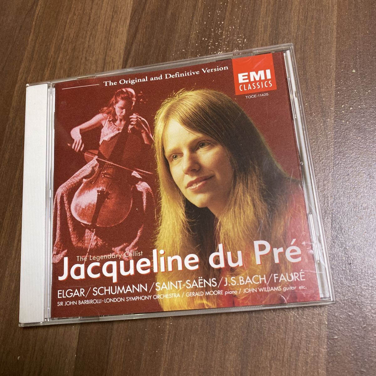【同梱可】● ジャクリーヌ・デュ・プレ ● 作品集 エルガーチェロ協奏曲 シューマン 3つの幻想小曲集 他(CD)★71012★TOCE-11425拍卖