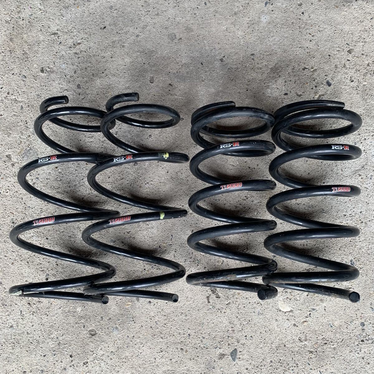 RS-R ダウンサス 75ヴォクシー 4WD ZRR75W ZRR75G トヨタ Ti2000 RSR スプリング ヴォクシー ノア拍卖