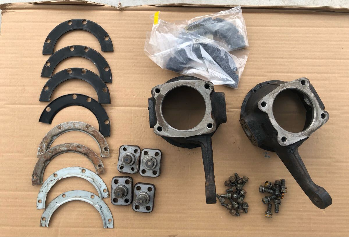 ジムニー JA11 純正 ナックル キングピン オイルシール カバーオイルシール パット キングピンシム平成4年式MT車 中古品拍卖