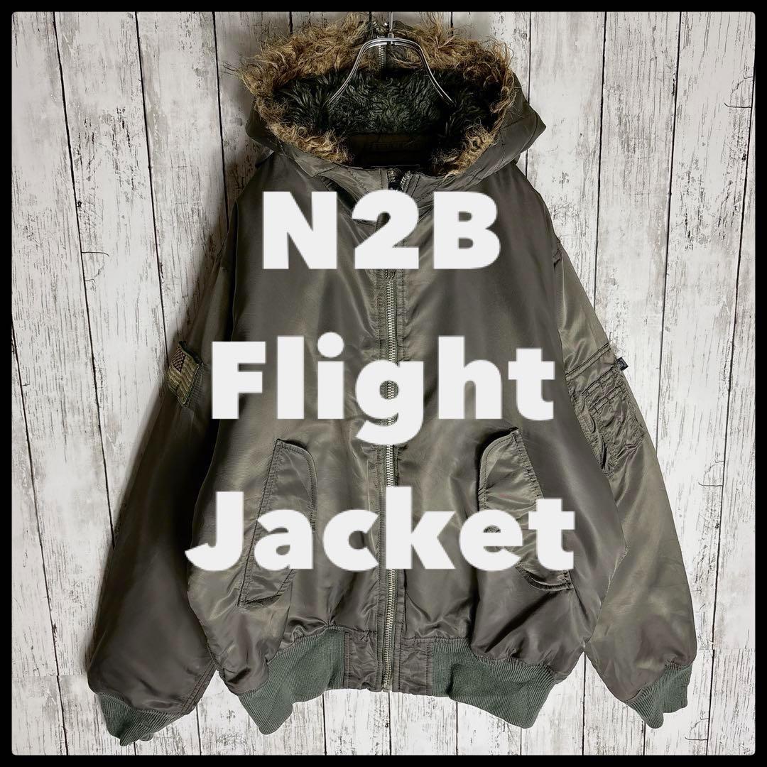 短丈 リブ ファー N2B フライトジャケット オリーブ ミリタリー y2k拍卖