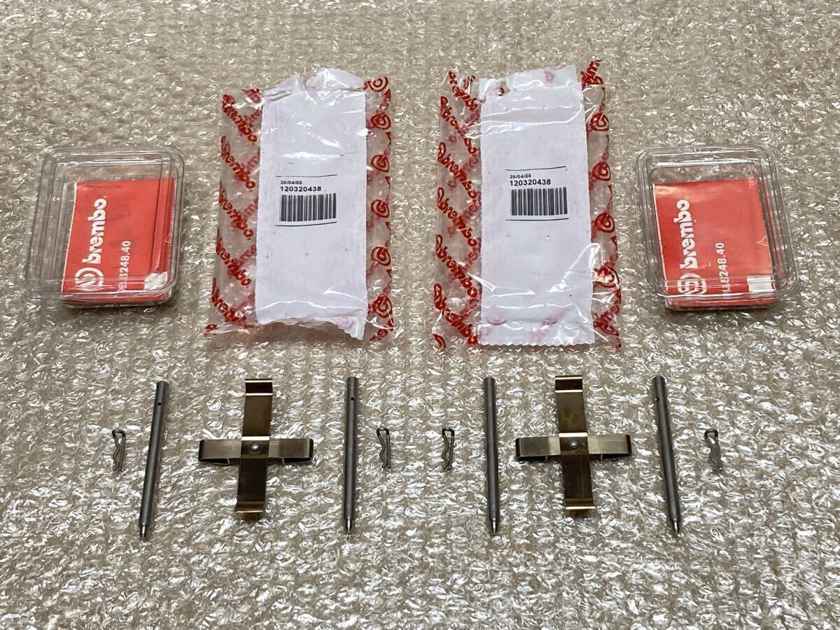 未使用 日産純正 リア ブレンボキャリパー用 クロススプリング ピン クリップ 左右セット 44218-12U26 BNR32 BCNR33 BNR34 GT-R GTR RB26拍卖