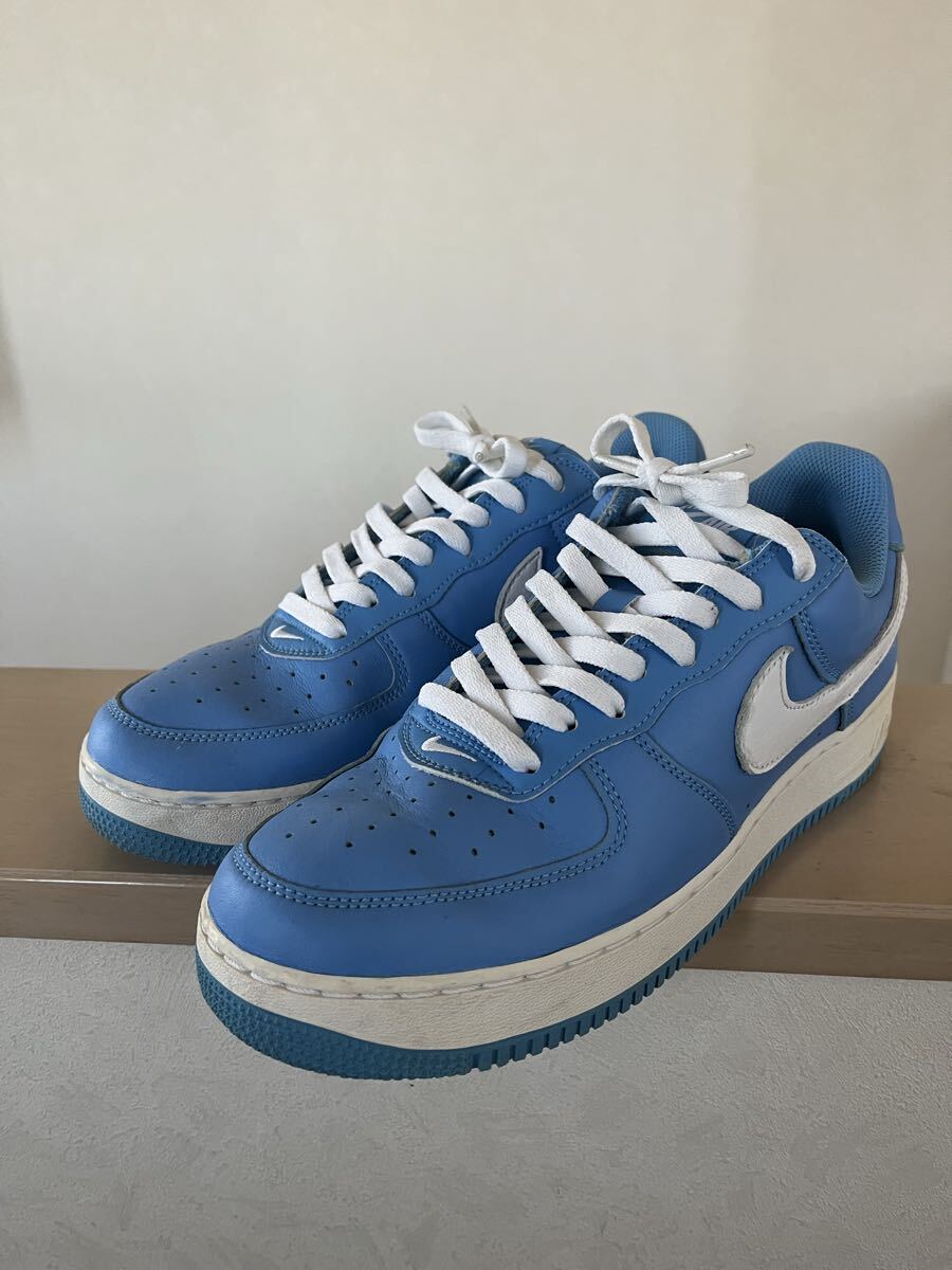 NIKE AIR FORCE 1 LOW RETRO UNIVERSITY DM0576-400 28cm 水色拍卖