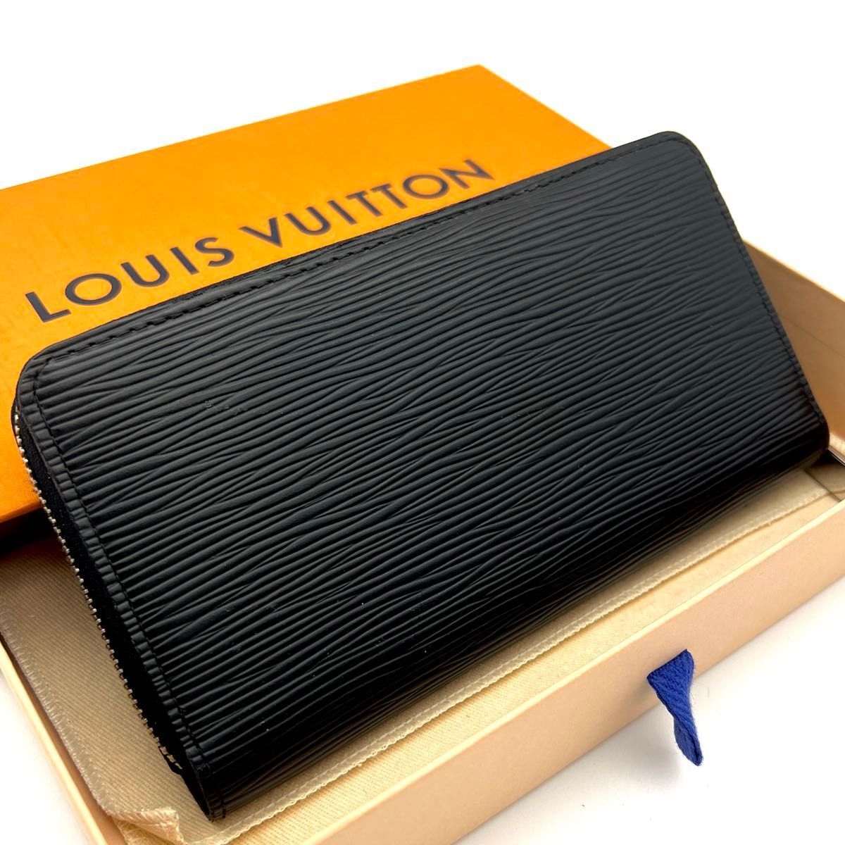 LOUIS VUITTON ルイヴィトン エピ ジッピーウォレット 黒(ブラック) 長財布 A596拍卖