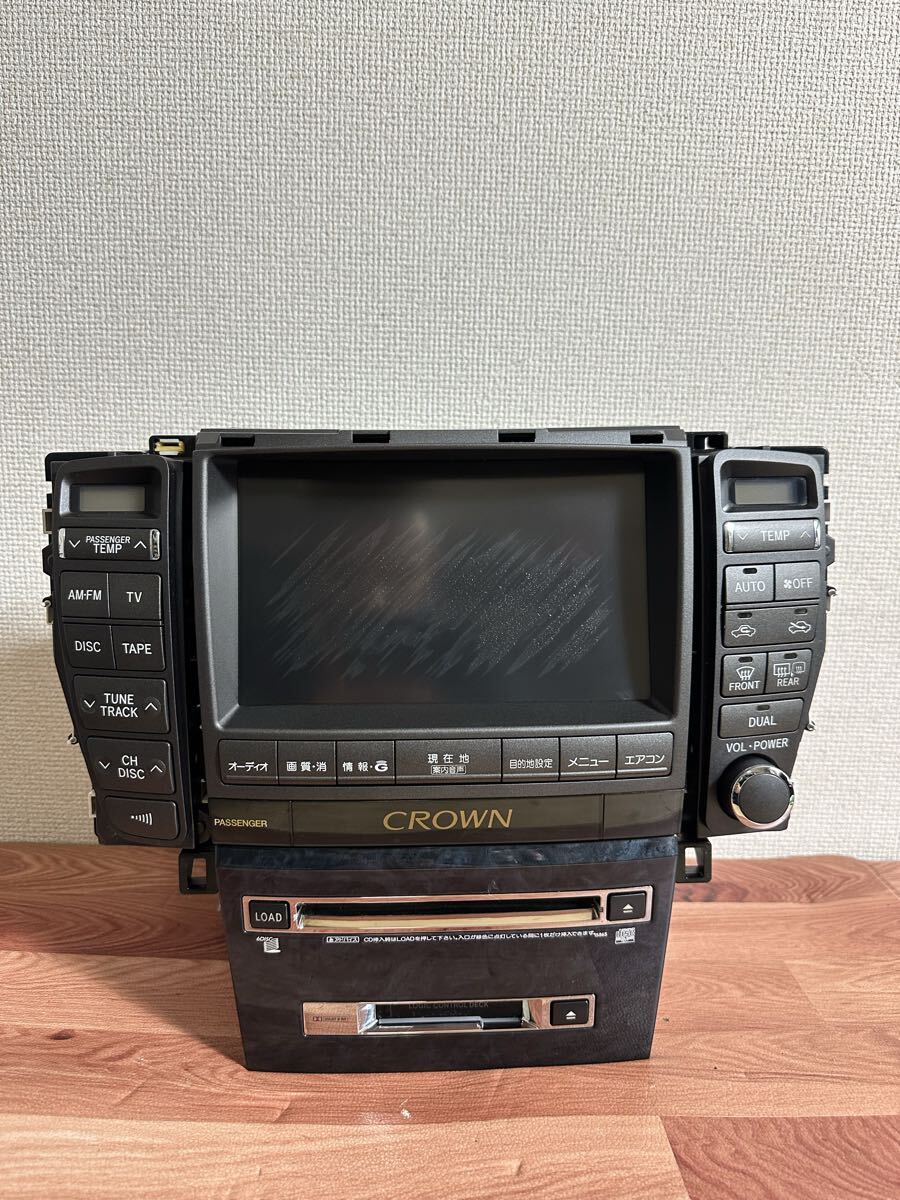 18系 GRS180/GRS181/GRS182/GRS183 クラウン トヨタ純正 マルチモニター 86111-30300 拍卖