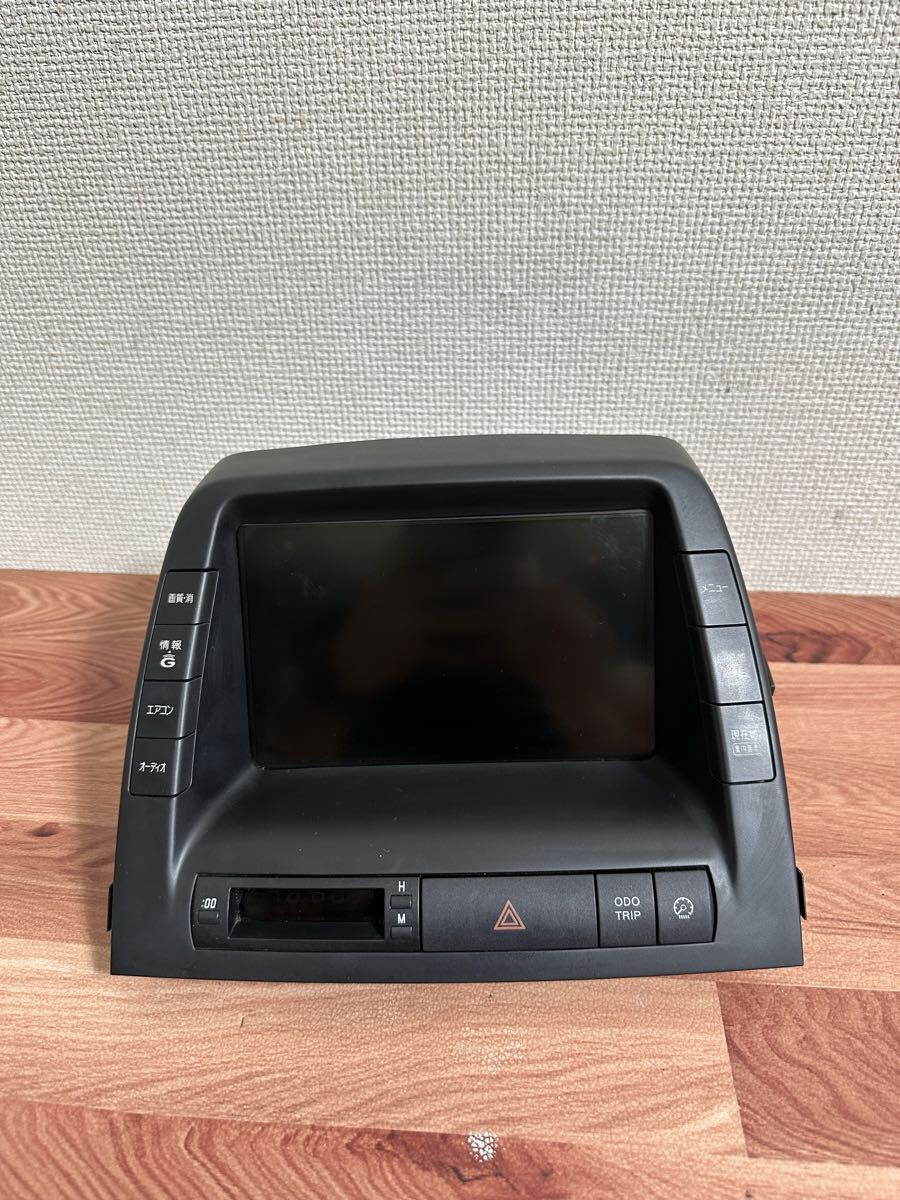 動作保証!! 黄ばみなし!! 状態良好!! プリウス DAA-NHW20 マルチスクリーン DAA-NHW20拍卖