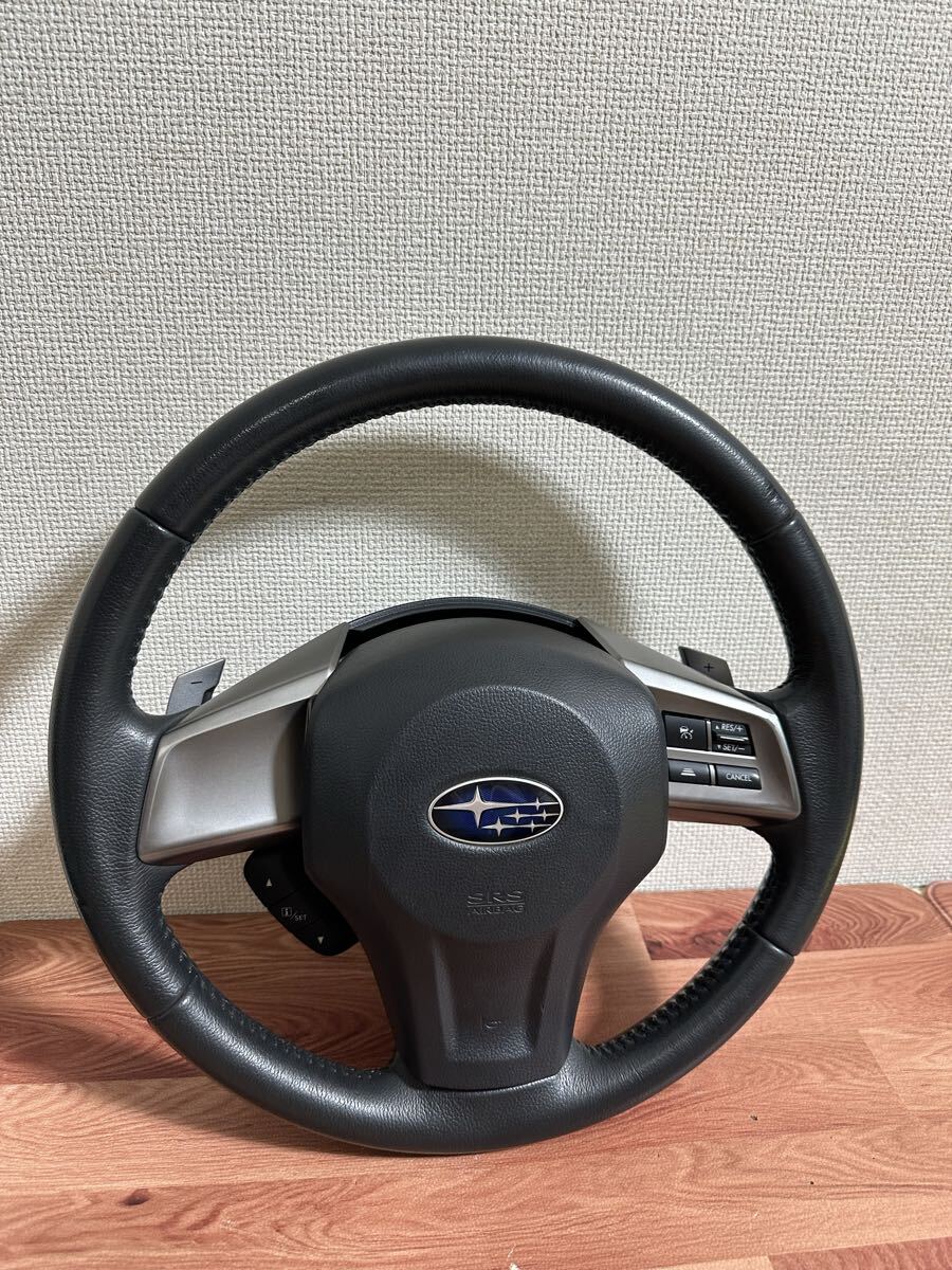 非常に良い状態です!! 2011年式スバルインプレッサDBA-GP7のステアリングホイールエアポンプが欠品しています拍卖